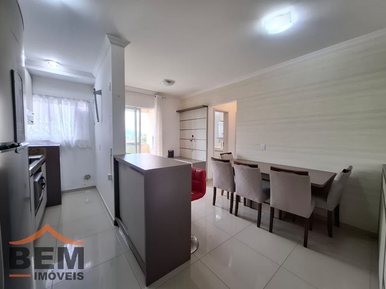 Apartamento para locação com 2 quartos e 51,86 m² no bairro Cordeiros, em Itajaí