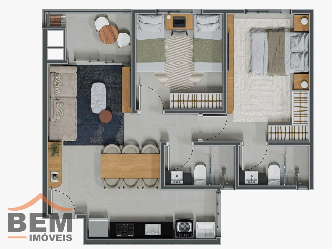 Apartamento à Venda com 2 quartos sendo 1 suíte, 1 vaga no bairro Rio Pequeno em Camboriú/SC: 2bbe11ac-5576-4e0c-bcc7-6e70dd994004