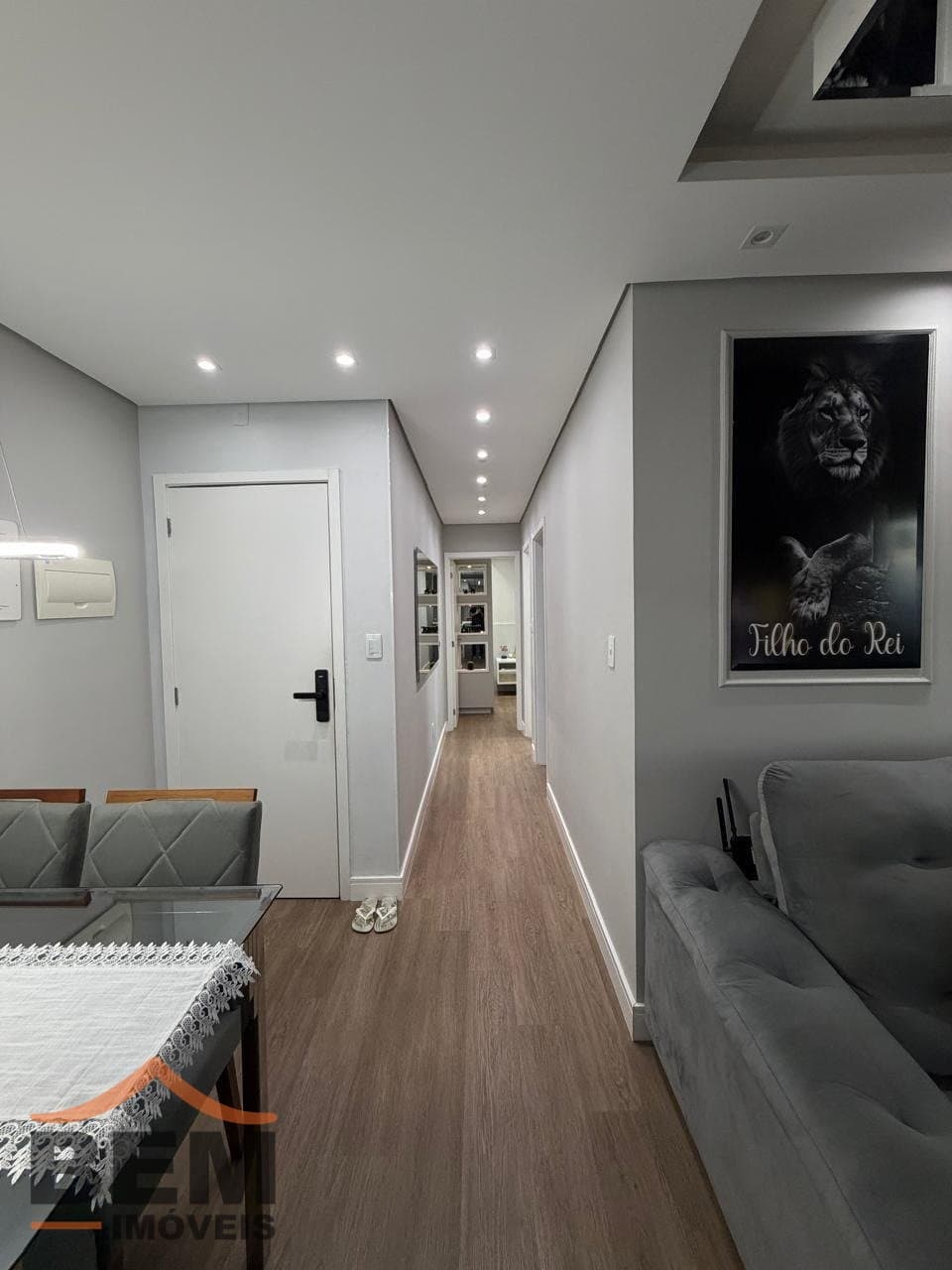 Apartamento para Locação com 2 quartos, 1 vaga no bairro Sao Vicente em Itajaí/SC: 07 - SALA DE ESTAR E JANTAR