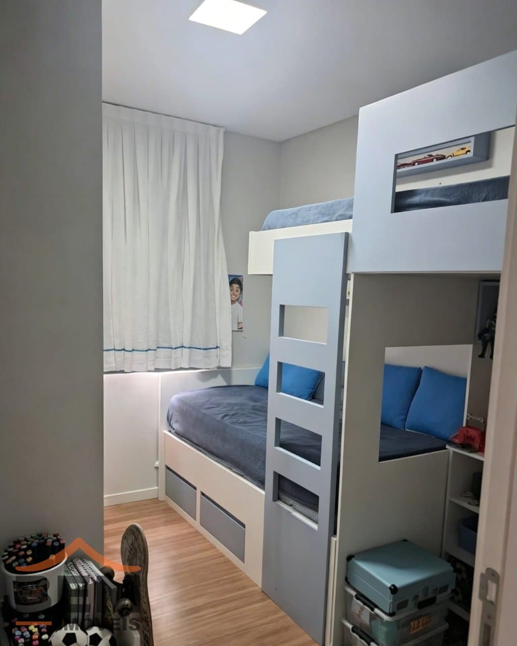 Apartamento à Venda com 2 quartos sendo 1 suíte, 2 vagas no bairro Carvalho em Itajai/SC
