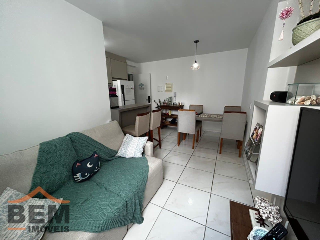 Apartamento para venda no bairro Canhanduba em Itajaí, com 45 m² e 02 dormitórios