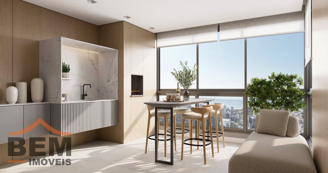 Apartamento para venda no bairro Praia Brava, em Itajaí, com 117m² e 3 suítes