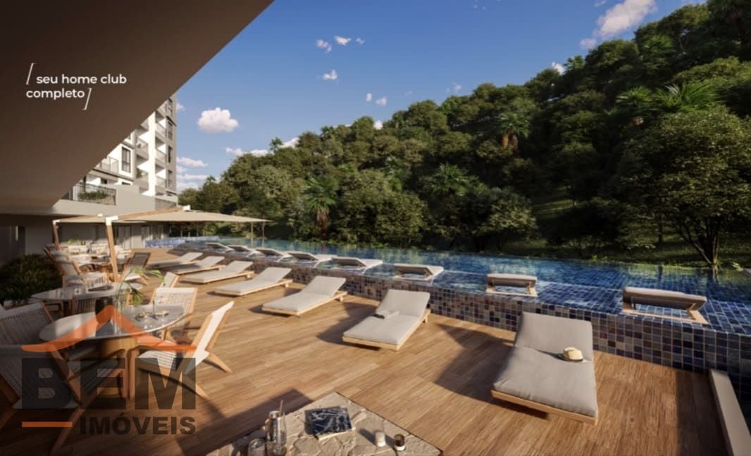 Apartamento para venda no bairro Tabuleiro, em Camboriú, com 40 m² e 1 quarto
